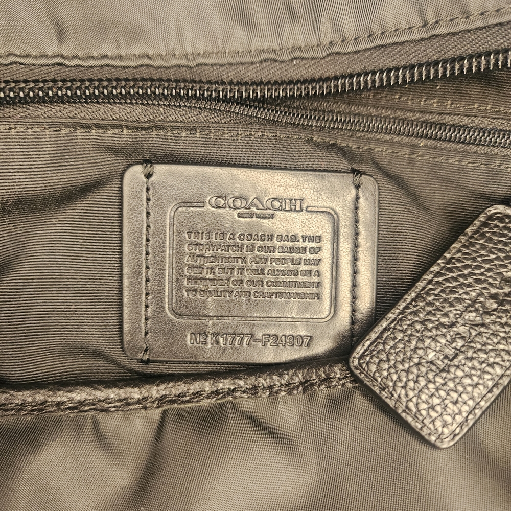 Coach Black Duffel Bag for Men - Picture 2 of 3